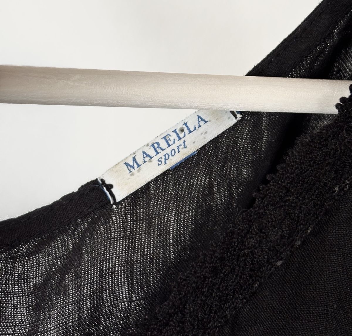 Marella Kleider: Robe lin Marella Sport, taille 36, noire – Gebraucht aus Dotzigen von SecondHandGems 8