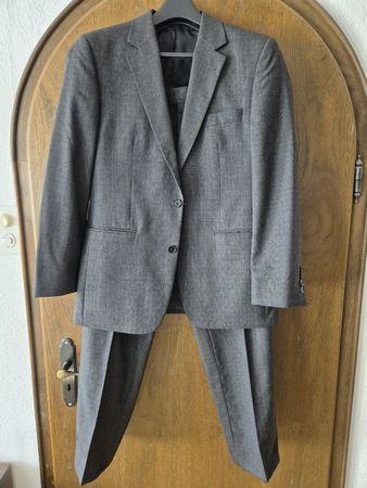 A.W. Dunmore Herrenanzug, Dunkelgrau, Grösse 48/50