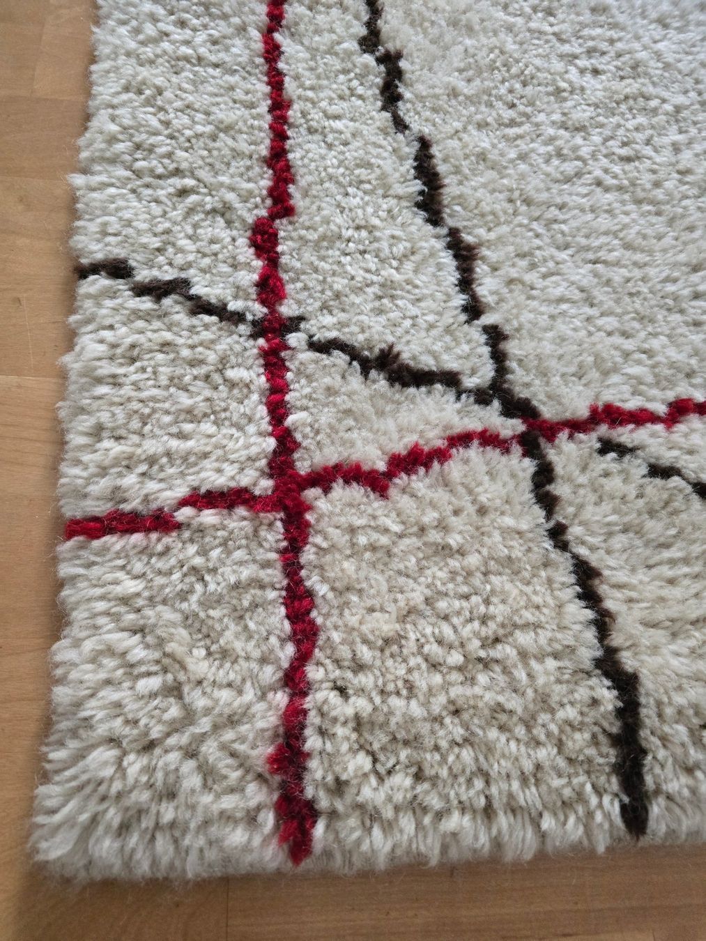 Teppiche: Teppich: Berber-Teppich 70 x 140 cm-Prototyp – Gebraucht aus Romanshorn von Rachacha 2