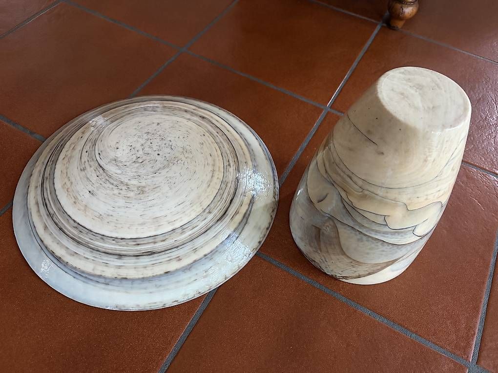 Plateaux: Vassoio e vaso  – Neuf avec emballage d'origine à Cureglia par Alevintage74 3