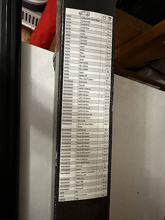 Portapacchi: Dachlastenträger Aluminium  – Usato da Däniken SO venduto da Seat01 3