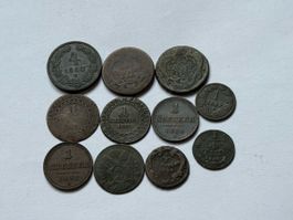 Sammlung Münzen aus Österreich