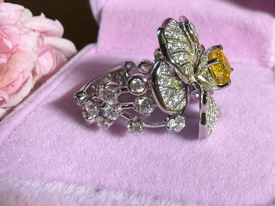 Anelli: Bague Fleur de Soleil – Nuovo e nell'imballaggio originale da St-Maurice venduto da Sandrinette123 4