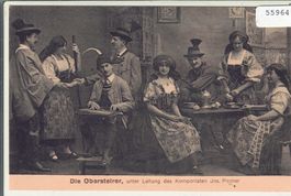 Die Obersteirer unter Leitung des Komponisten Jos. Pircher