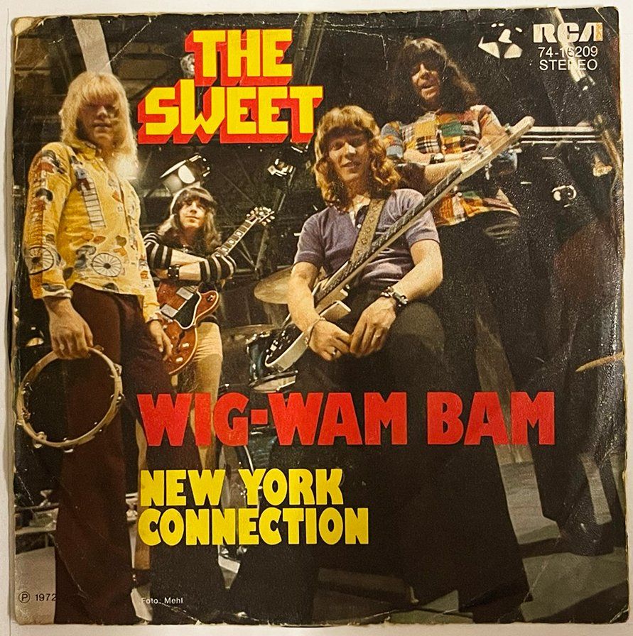 Dischi in vinile: Single: THE SWEET - Wig Wam Bam – Usato da Frenkendorf venduto da Yard-Sale-2000