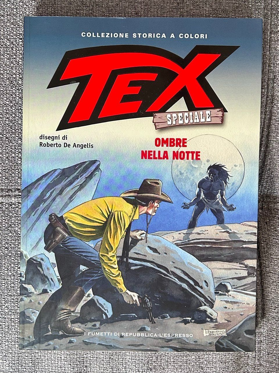 Fumetti: Tex Speciale N. 18: "Ombre nella notte – Usato da Giubiasco venduto da LorisVale