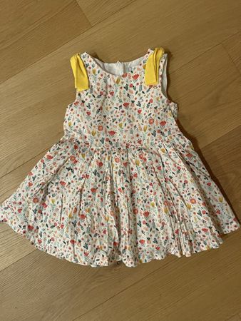 Tutto Piccolo girls dress age 3. Floral pattern. Summer.