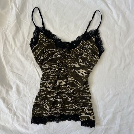 Top vintage y2k camouflage M