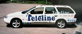 Rarität Telefonkarte Teleline