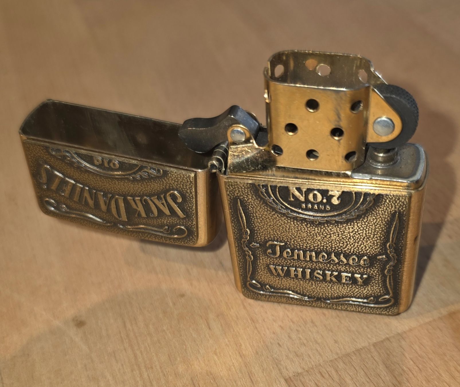 Zippo Accendini: Zippo  – Jack Daniels – Usato da Niederwangen b. Bern venduto da D.R.1992 1