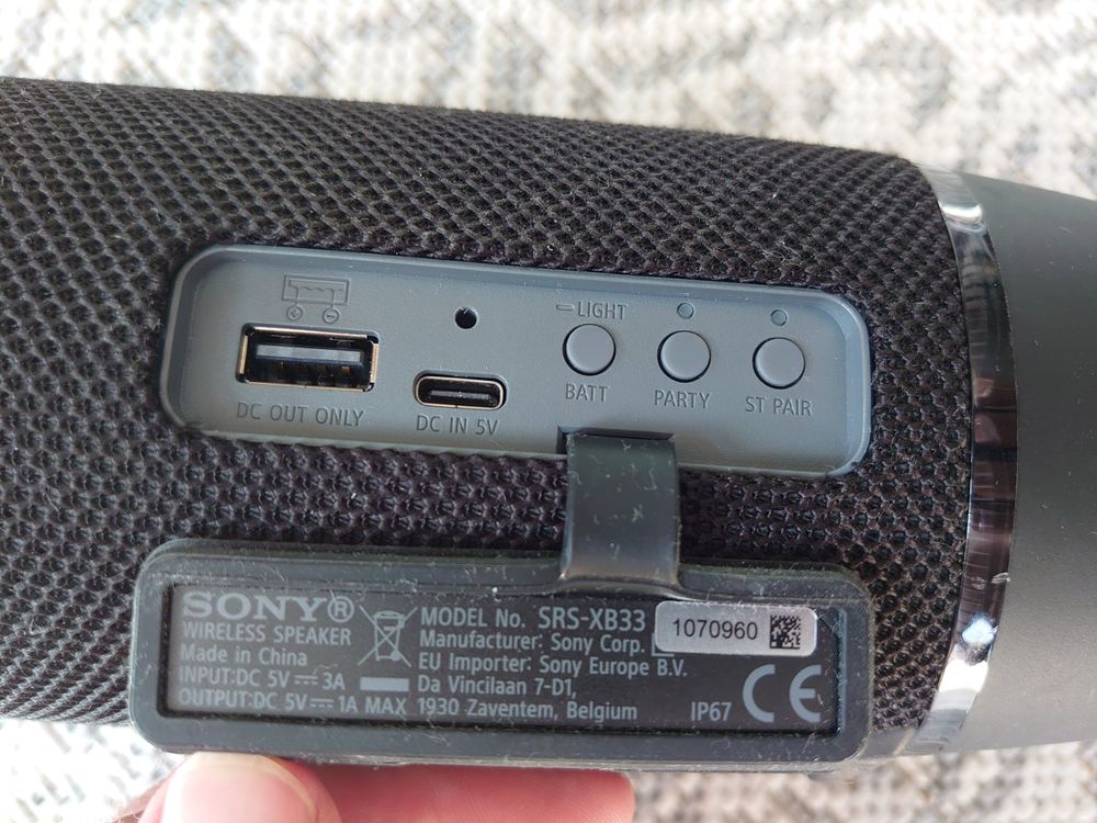 Sony SRS-XB33 Bluetooth Speaker | Kaufen auf Ricardo