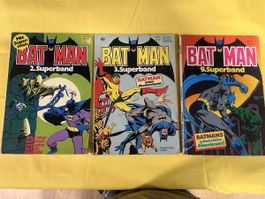 3x BATMAN Superband Comics 2, 3, 9 - Sammlerstücke im guten 