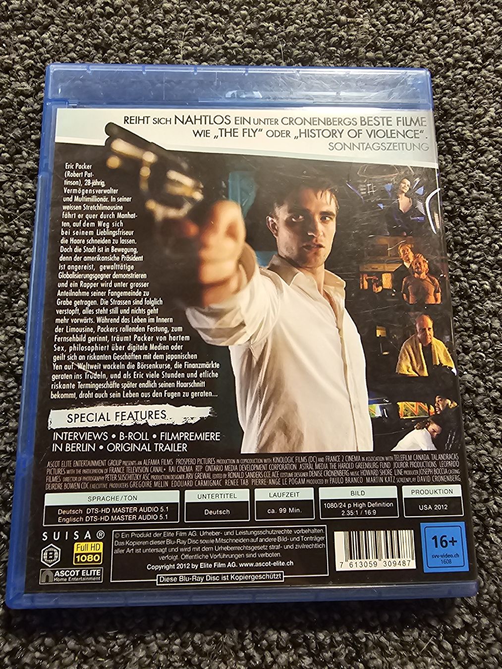Tous les DVDs: Cosmopolis Blu-ray  – D'occasion à Ruswil par jan_bxl5 1
