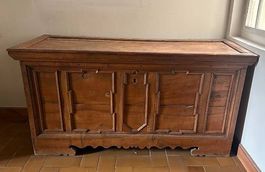 Meuble bahut ancien rustique