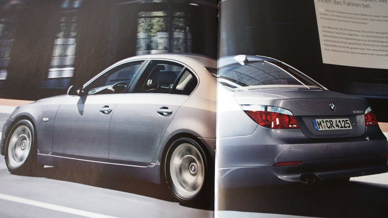 BMW Documenti: BMW 5er Prospekt 2003 – Usato da Zofingen venduto da sosalinos01 4