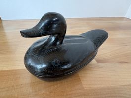 Enten Dose aus Holz