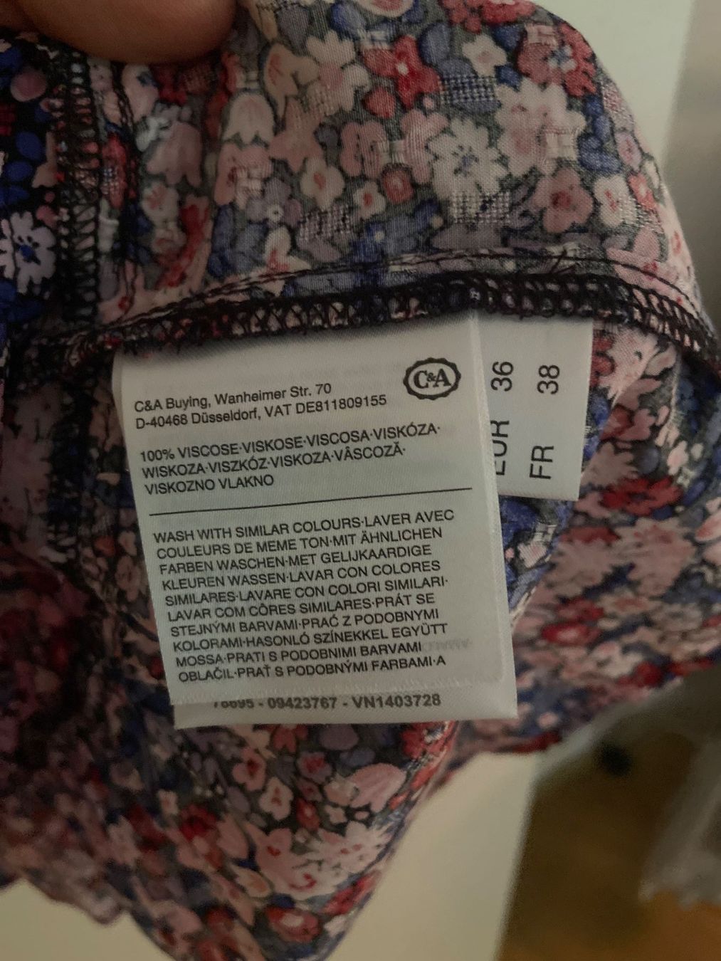 Vestiti: Blumen-Sommerkleid Grösse 36 – Usato da Zürich venduto da bia_8hxd 6