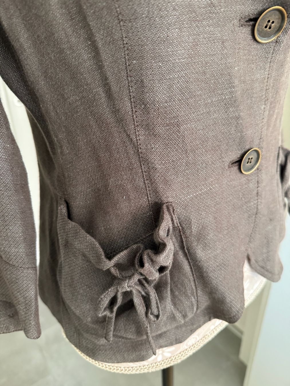 Max Mara Giacche: Max Mara - MAX&Co. - blaser - Lin - S – Usato da Sion venduto da accroshoes 4