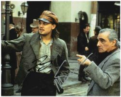 MARTIN SCORSESE & LEO DiCAPRIO - handsigniert (20x25cm) COA