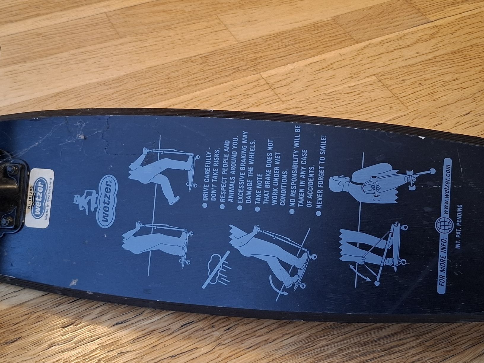 Kickboard: Retro Wetzer Rollerboard mit Griff - Top Zustand! – Usato da Zürich venduto da 5masel5 2