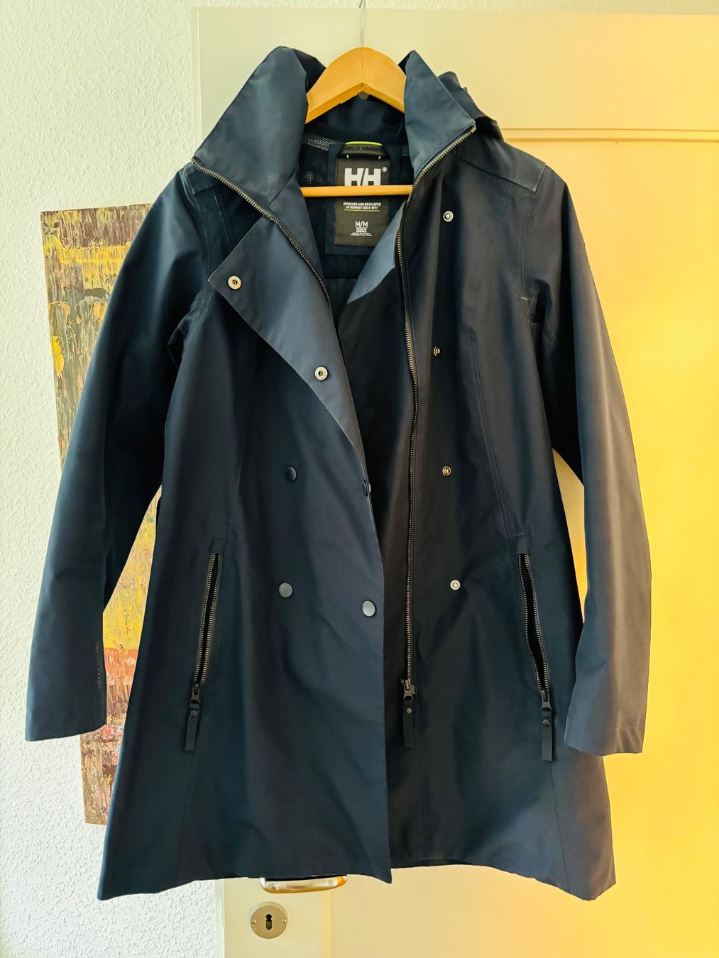 Helly Hansen Mäntel: Regenmantel Helly Hansen Grösse M dunkelblau – Gebraucht aus Basel von met_d6zt 4