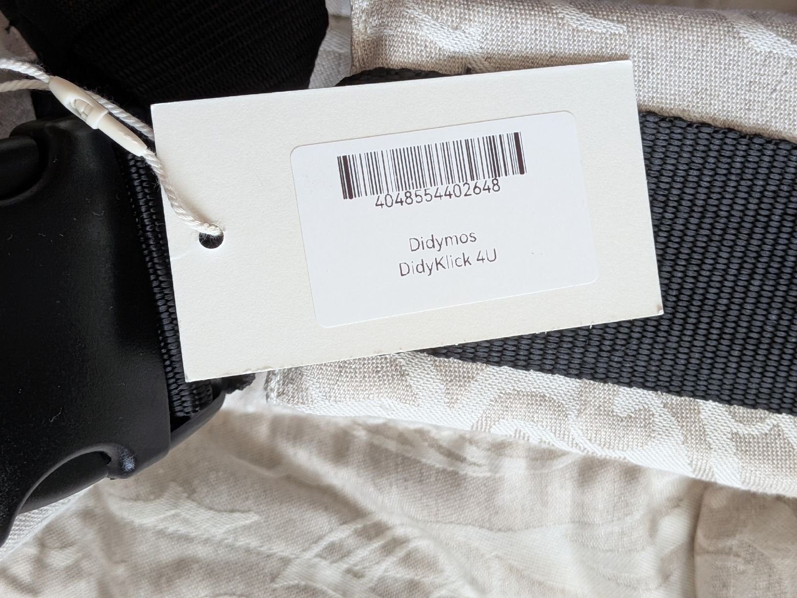 Didymos Porte-bébés ventraux & dorsaux: Neue Didymos DidyKlick-Trage mit Leinenanteil – Neuf (Voir description) à Zofingen par Droni_A 8