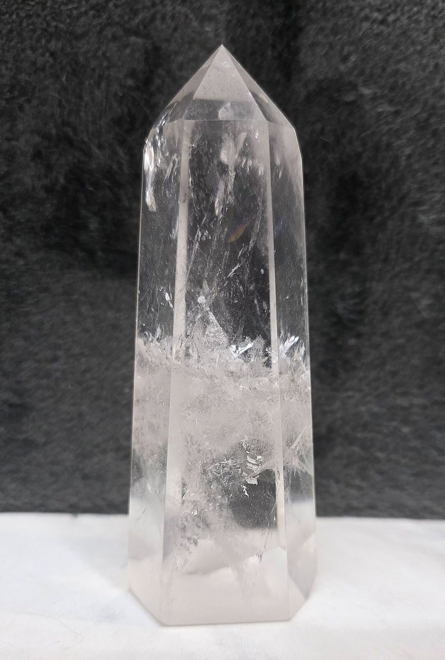 Minerali & Pietre curative: Bergkristall Obelisk CQ5 339g – Nuovo e nell'imballaggio originale da Matzingen venduto da Shay_Crystalz 1