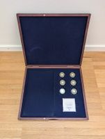 6x Gold-Medaillen "Schweizer Wahrzeichen" (585 Gold)