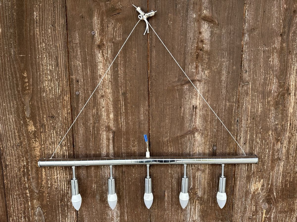 Lampes: Lampe design chrom Deckenlampe Beleuchtung  – D'occasion à Reinach AG par rares75 1