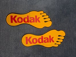 Vintage Kodak Fussabruck Kleber Paar - ORIGINAL
