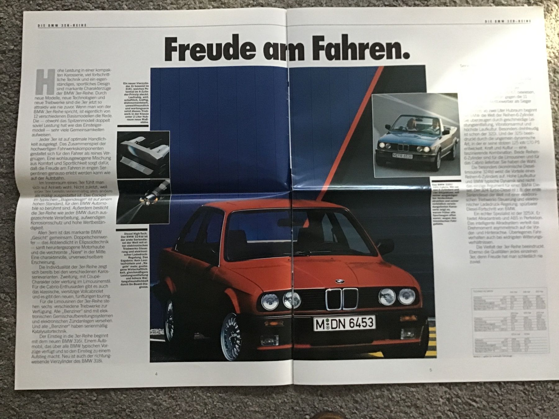BMW Documenti: BMW Programm 1/1988 Verkaufsprospekt 16 Seiten – Usato da Scherzingen venduto da Starseller62 2