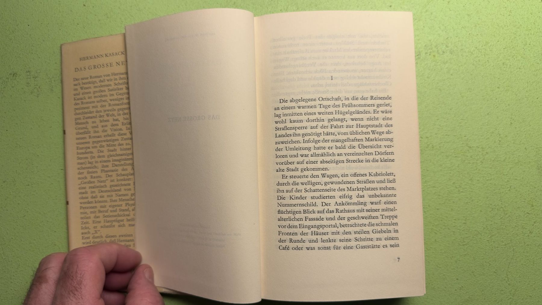 Libri: Hermann Kasack: Das grosse Netz. – Usato da Zürich venduto da allp 3