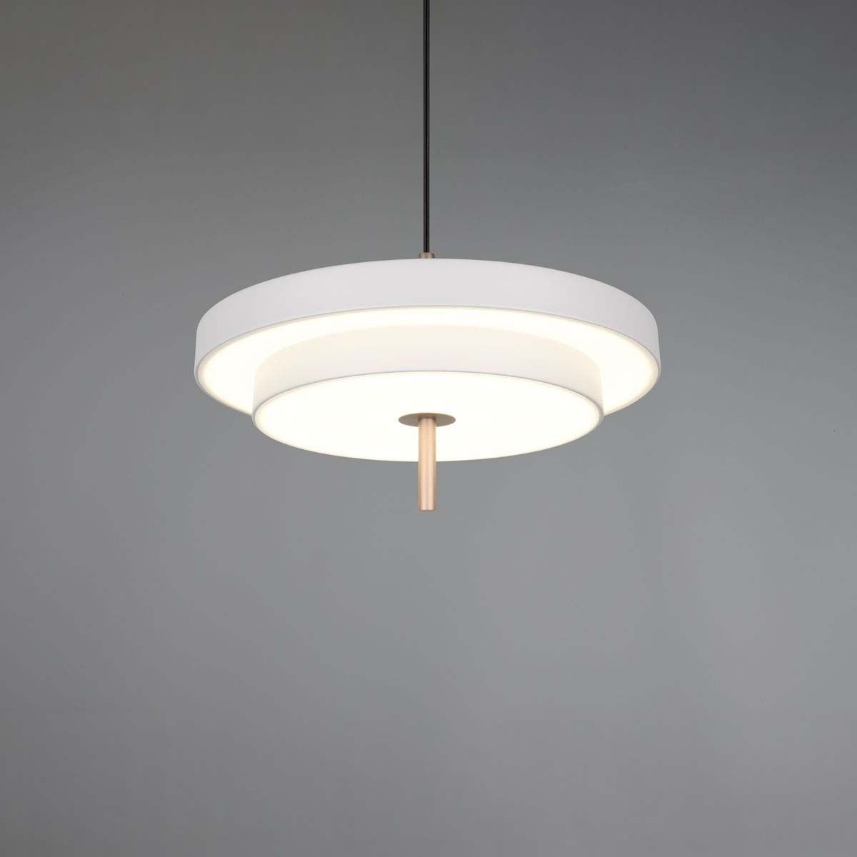Lampadari & plafoniere: LED Pendelleuchte, Grau, CCT, 40 cm Ø – Nuovo (secondo la descrizione) da Kreuzlingen venduto da Smart-Light 3