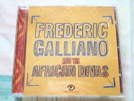 Cd Frédéric Galiano and the african Divas