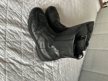 Motorradstiefel Leder Gr.46 guter Zustand