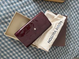Louis Vuitton, authentique, bordeaux, parfait pour l'hiver