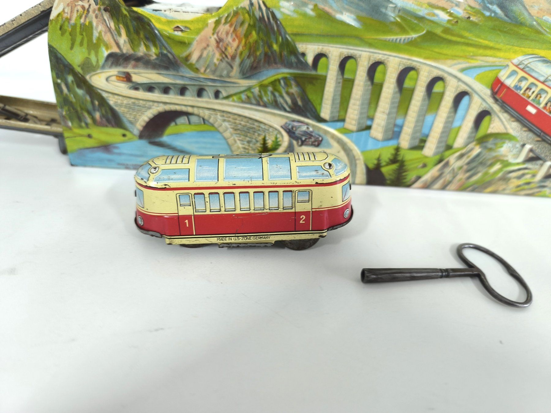 Technofix Jouets: TECHNOFIX 252 Mountain Express Blechbahn 1950 + Schl. – D'occasion à Rüti ZH par Restwert_Rueti_ZH 2