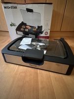 MioStar Grill elektrisch mit Windschutz, 1500 Watt, Rarität!