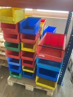 Lagerboxen Stapelbehälter Kunststoff 12 Stk. gemischte Fa...