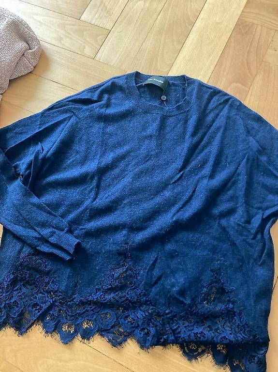 Kooples Pulls & Sweat-shirts: Blauer Pullover mit Spitze von Kooples Gr. S – Neuf (Voir description) à Bern par saeruhb 2
