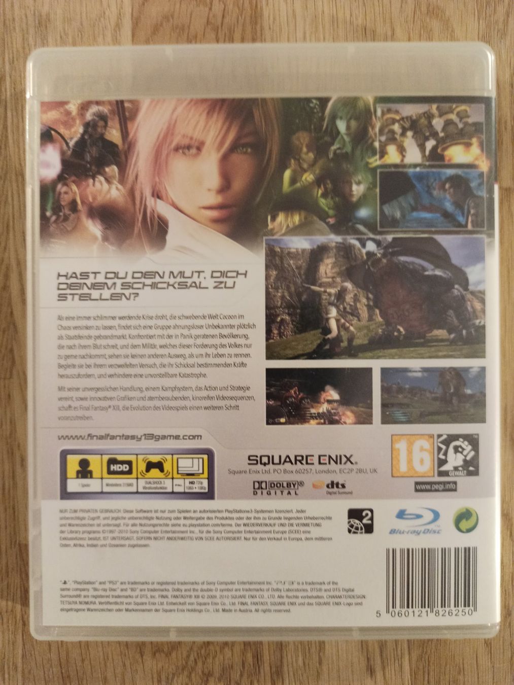 Jeux: Final Fantasy XIII PS3 – D'occasion à Oberweningen par mar_87mx 1