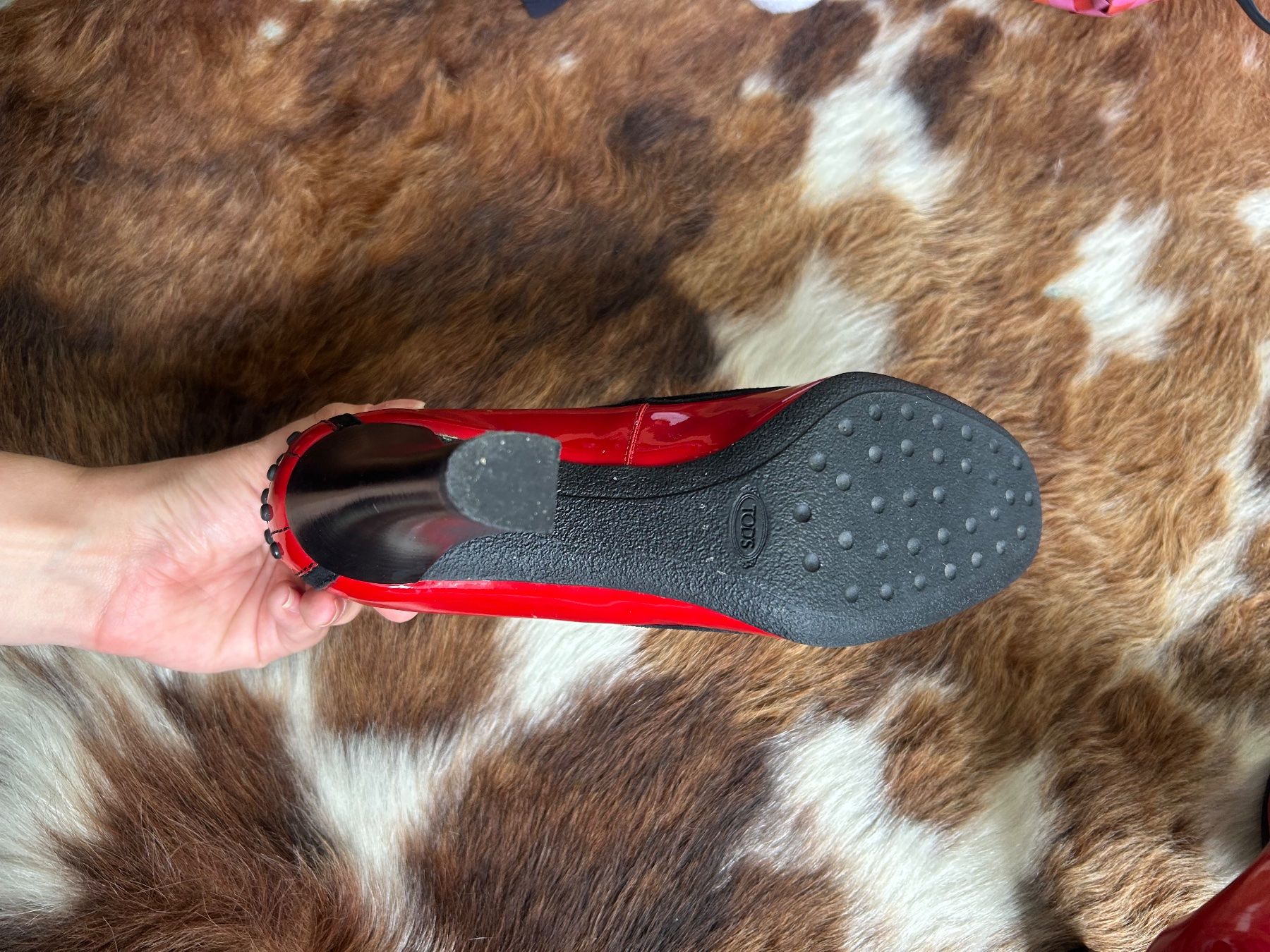 Tod'S Scarpe da donna: Süsse Tod's Pumps Rot Lackleder – Usato da Bern venduto da miafilippa01 5