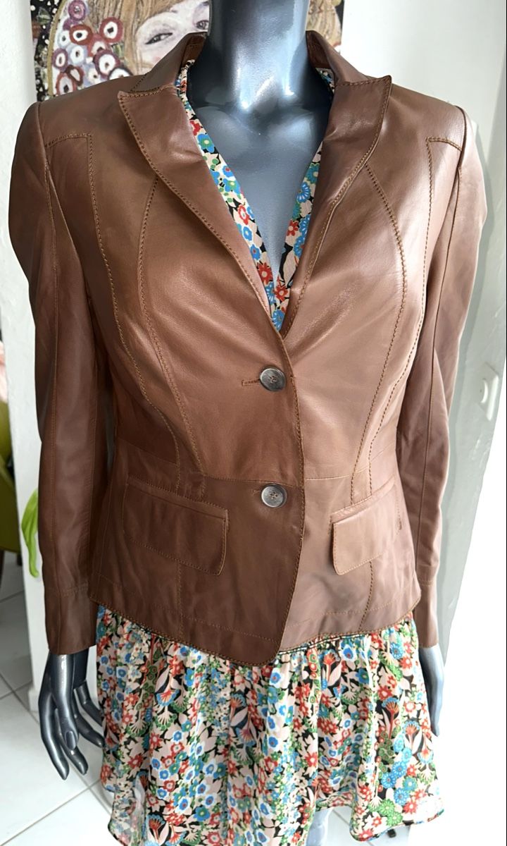 Luisa Cerano Giacche: LUISA CERANO LEDERJACKE GR. 38 neuwertig – Nuovo (secondo la descrizione) da Unteraegeri venduto da MH203 1