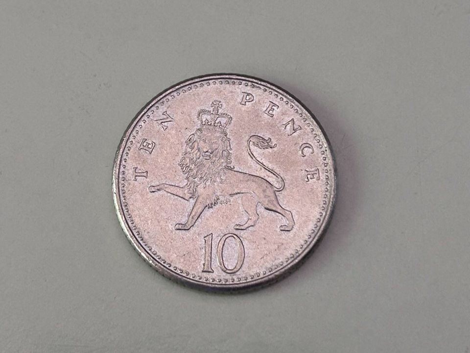 Tutti le monete: 10 Pence britannica 1992 – Usato da Giubiasco venduto da LorisVale