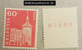 MA397) 364RLM, Rollenmarken, postfrisch Kt. 20.-
