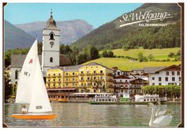 Ansichtskarte 1986, St. Wolfgang Salzkammergut, Österreich