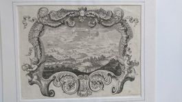 Orig. Musealer Stich 17. Jhd. Bethlehem. Johann Ulr. Krauss