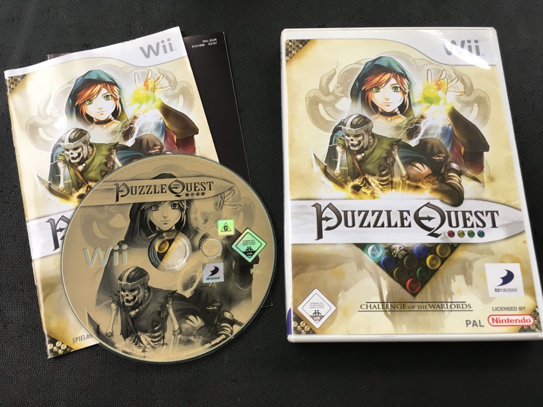 Nintendo Giochi: Puzzle Quest - Nintendo Wii – Usato da St.Gallen venduto da sjosjo