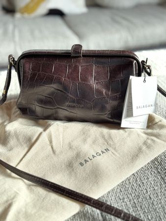 Edle Balagan Handtasche Kroko-Optik - NEU !