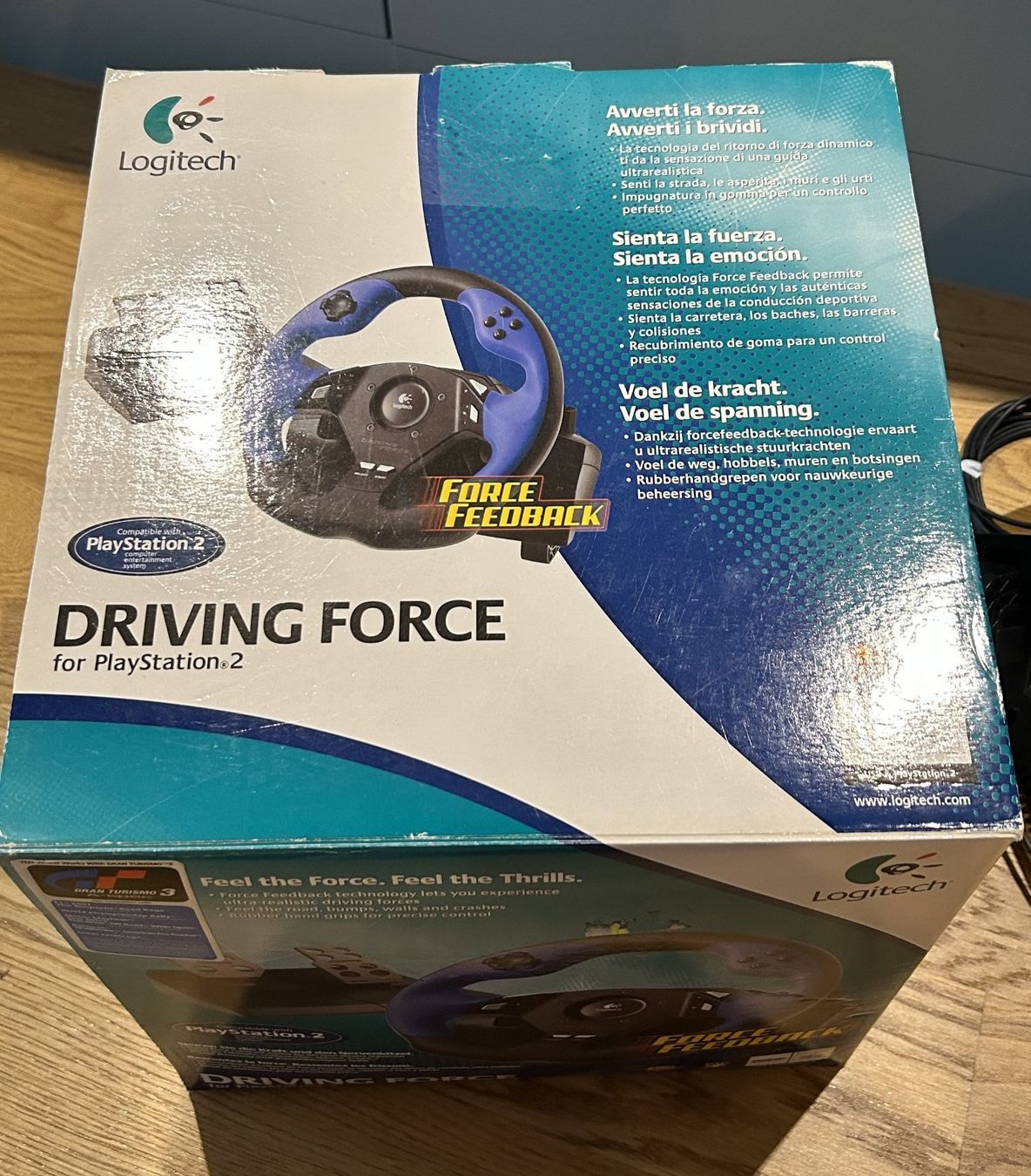 Logitech Manettes: Logitech Driving Force USB Lenkrad - PS2 - PC – D'occasion à Liebefeld par Eaglewings5 7